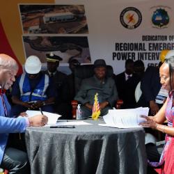 President Boakai Oversees Signing of US$125 Million in World Bank Financing Agreements.