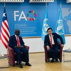Agriculture Minister Holds High-Level Talks with FAO Director-General on Agricultural Investment