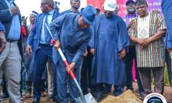 President Boakai Breaks Grounds for Mendicorma–Voinjama Corridor Project.