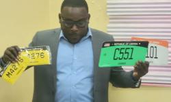 Deputy Minister for Land Transport, Hon. Rudolph Natt Speaking at the official ceremony.