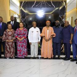 President Boakai Receives Democratic Republic of Congo Foreign Minister