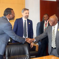 President Boakai Holds Talk With IFAD President 