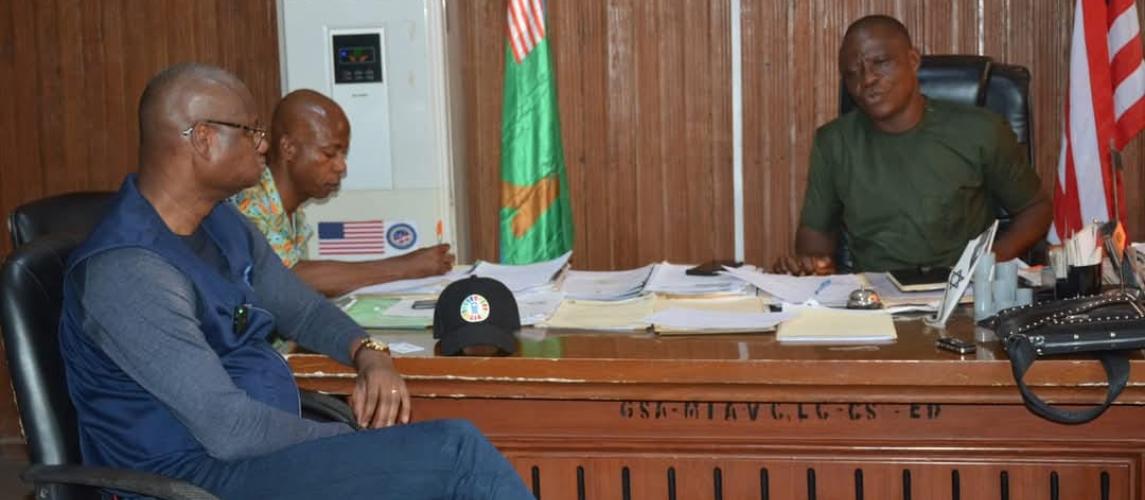 Assistant Minister Orlando Armah, UNDP Liberia Resident Representative Engages Local Stakeholders in Lofa County. Assistant Minister Orlando Armah, UNDP Liberia Resident Representative Engages Local Stakeholders in Lofa County.