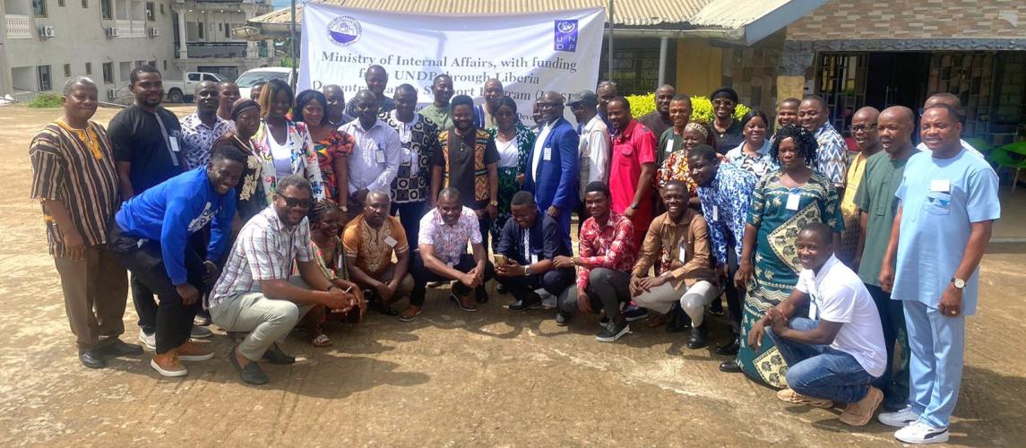  MIA, UNDP  Conduct Training For Four Counties