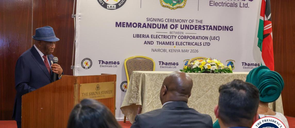 President Boakai Oversees Landmark Agreement. 