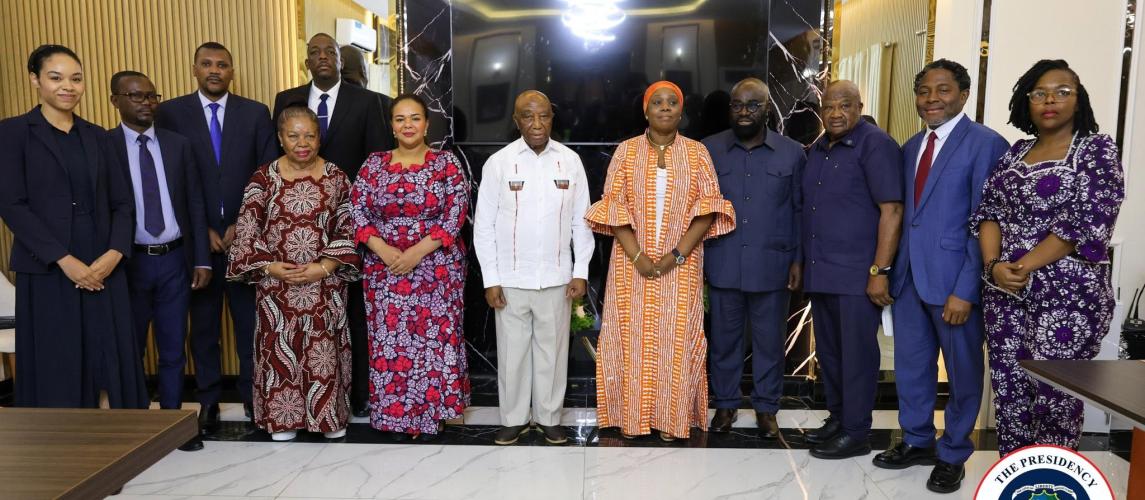 President Boakai Receives Democratic Republic of Congo Foreign Minister