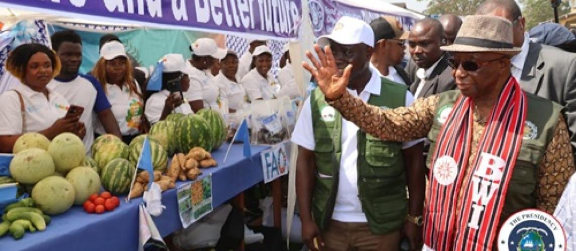 President Joseph N. Boakai Officially Opens National Agriculture Fair 2024 President Joseph N. Boakai Officially Opens National Agriculture Fair 2024
