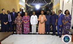 President Boakai Receives Democratic Republic of Congo Foreign Minister