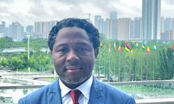 Liberia’s Deputy Minister of Foreign Affairs for International Cooperation and Economic Integration, Dr. Ibrahim Nyei,