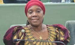 The Minister of Foreign Affairs | H.E. Mme. Sara Beysolow Nyanti