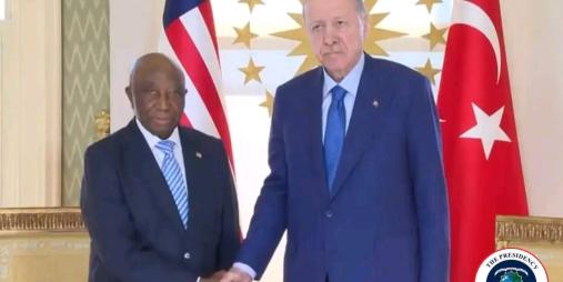 President  Boakai and President Erdoğan