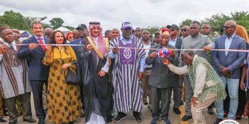 President Boakai Concludes  Liberia’s 179th Independence Anniversary with the dedication of the 81-kilometer Gbarnga–Salayea Road
